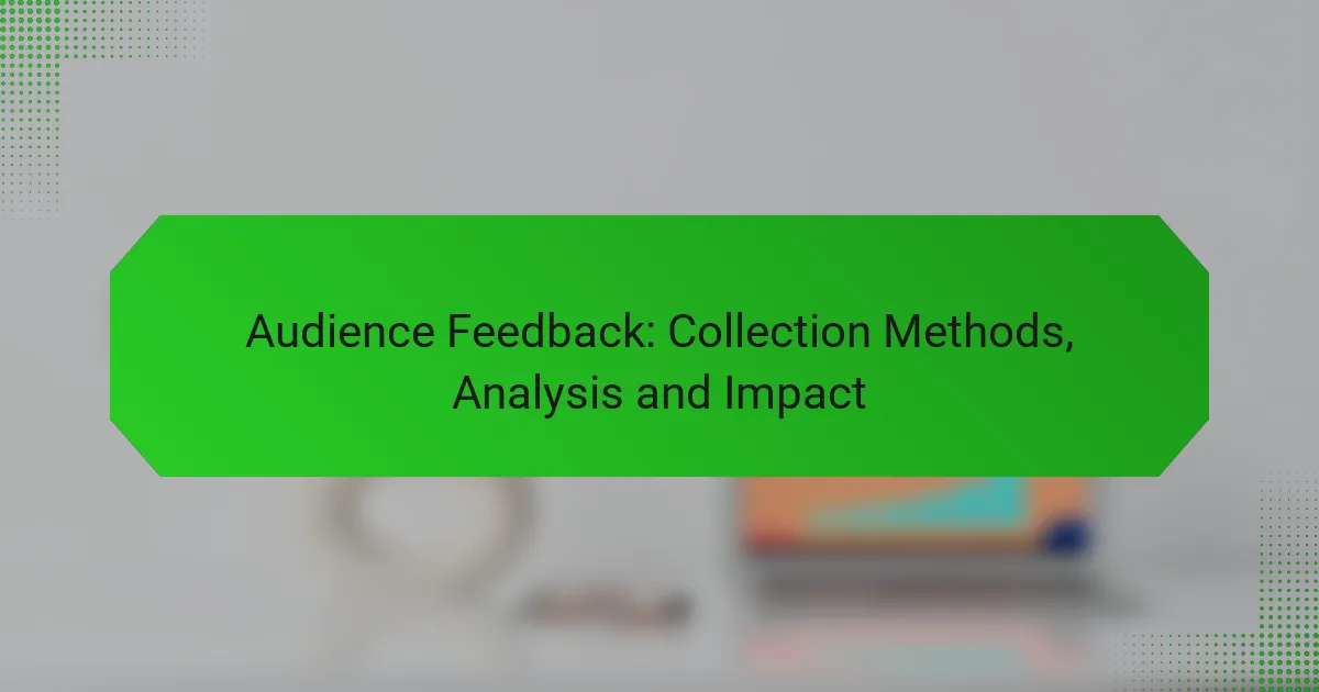 Обратная связь от аудитории: методы сбора, анализ и влияние