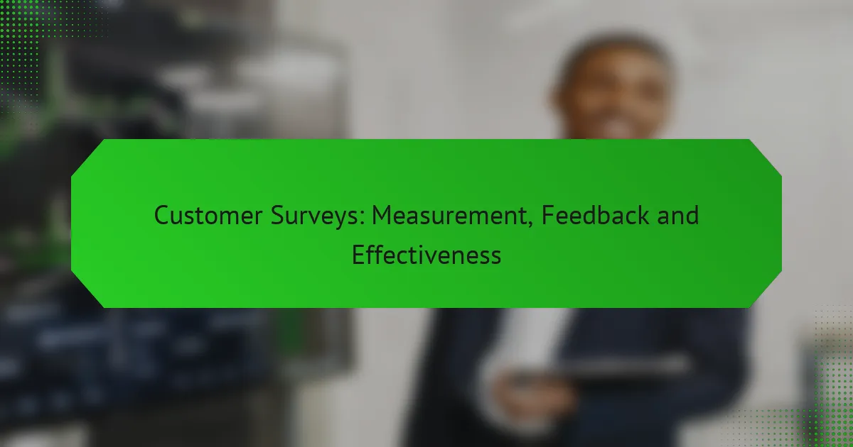 Опросы клиентов: измерение, обратная связь и эффективность